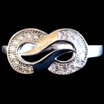 Bijoux indiens argent - Bague indienne oxyde de Zirconium