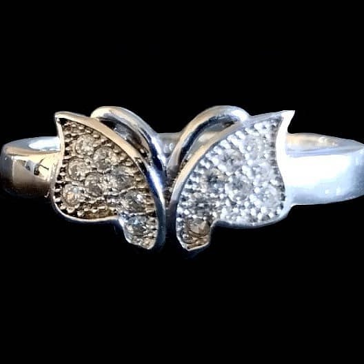 Bijoux indiens argent - Bague indienne oxyde de Zirconium