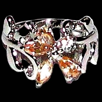 Bijoux indiens argent - Bague indienne oxyde de Zirconium