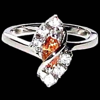 Bijoux indiens argent - Bague indienne oxyde de Zirconium