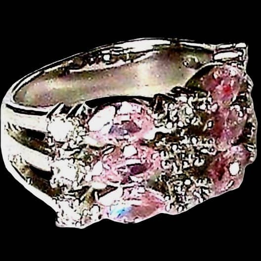 Bijoux indiens argent - Bague indienne oxyde de Zirconium