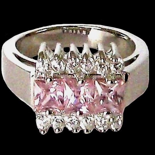 Bijoux indiens argent - Bague indienne oxyde de Zirconium