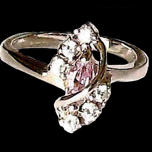 Bijoux indiens argent - Bague indienne oxyde de Zirconium