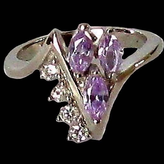 Bijoux indiens argent - Bague indienne oxyde de Zirconium