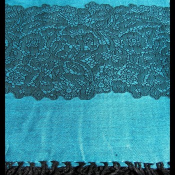 Etole bordures avec motifs Pezeli - Etole indienne