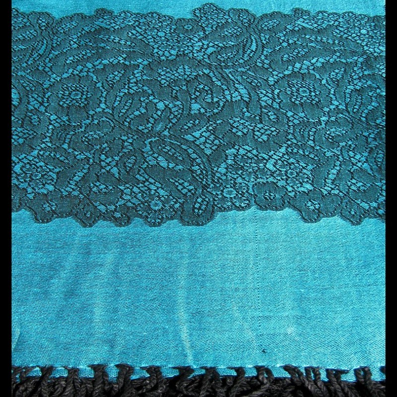 Etole bordures avec motifs Pezeli - Etole indienne