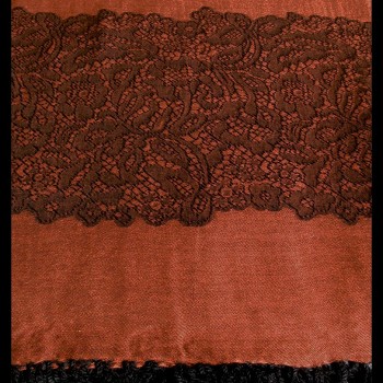 Etole bordures avec motifs Pezeli - Etole indienne