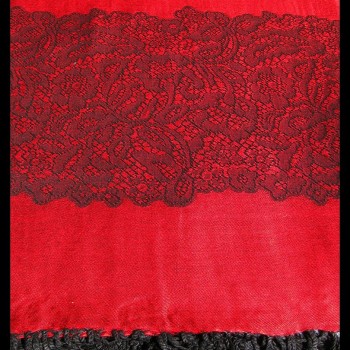 Etole bordures avec motifs Pezeli - Etole indienne