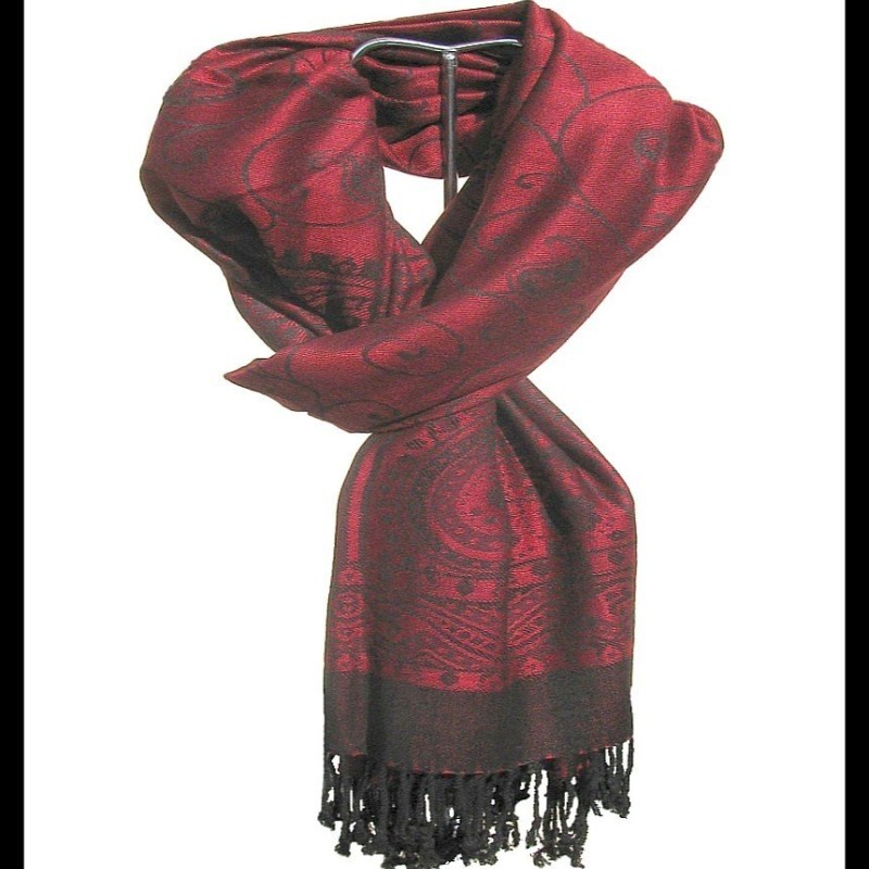 Etole à motifs Pezeli tissés - Etoles indienne