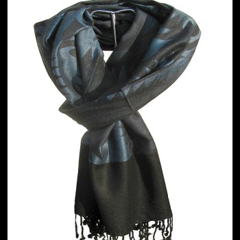 Etole motifs OM Soleil en viscose  - Etole indienne