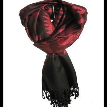 Etole motifs OM Soleil en viscose  - Etole indienne