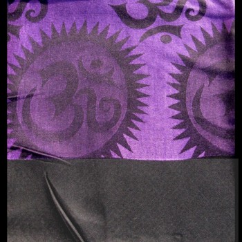 Etole motifs OM Soleil en viscose  - Etole indienne