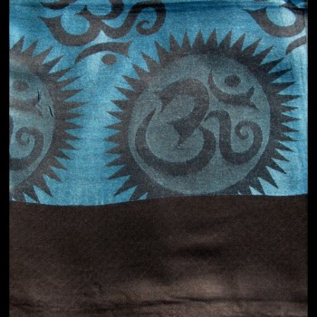 Etole motifs OM Soleil en viscose  - Etole indienne