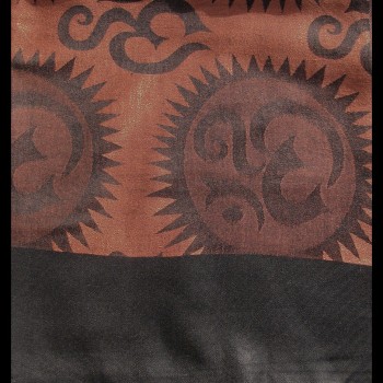 Etole motifs OM Soleil en viscose  - Etole indienne