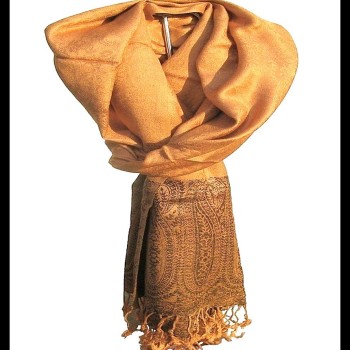 Etole en viscose et laine à motifs Pezeli - Etole indienne