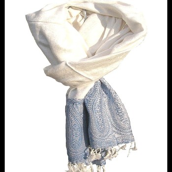 Etole en viscose et laine à motifs Pezeli - Etole indienne