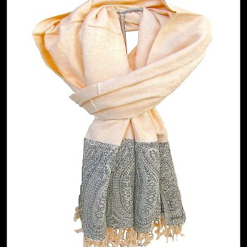 Etole en viscose et laine à motifs Pezeli - Etole indienne