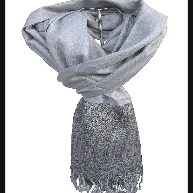 Etole en viscose et laine à motifs Pezeli - Etole indienne