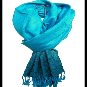 Etole en viscose et laine à motifs Pezeli - Etole indienne