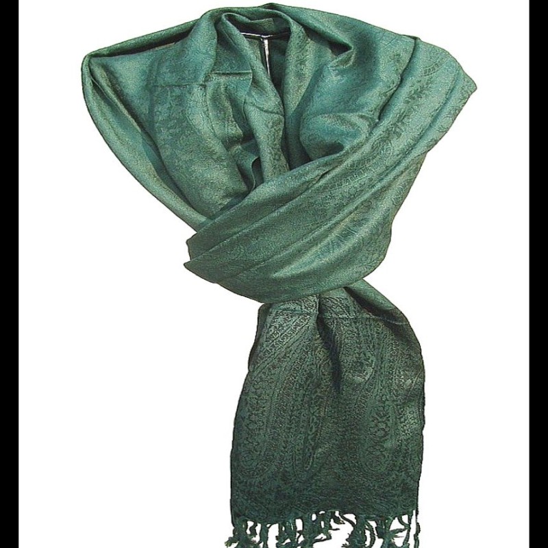 Etole en viscose et laine à motifs Pezeli - Etole indienne