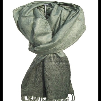 Etole en viscose et laine à motifs Pezeli - Etole indienne