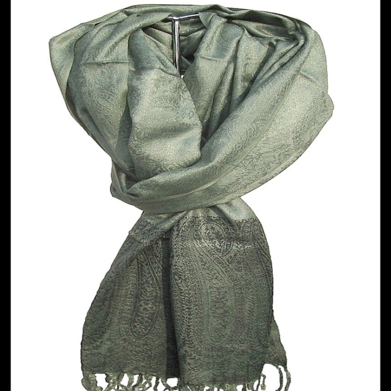 Etole en viscose et laine à motifs Pezeli - Etole indienne