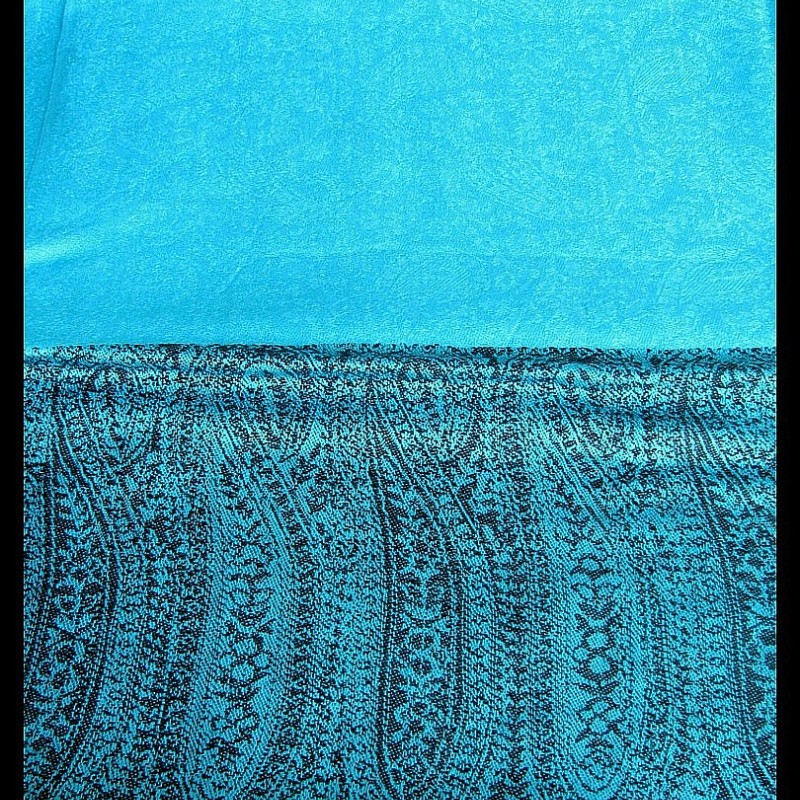 Etole en viscose et laine à motifs Pezeli - Etole indienne