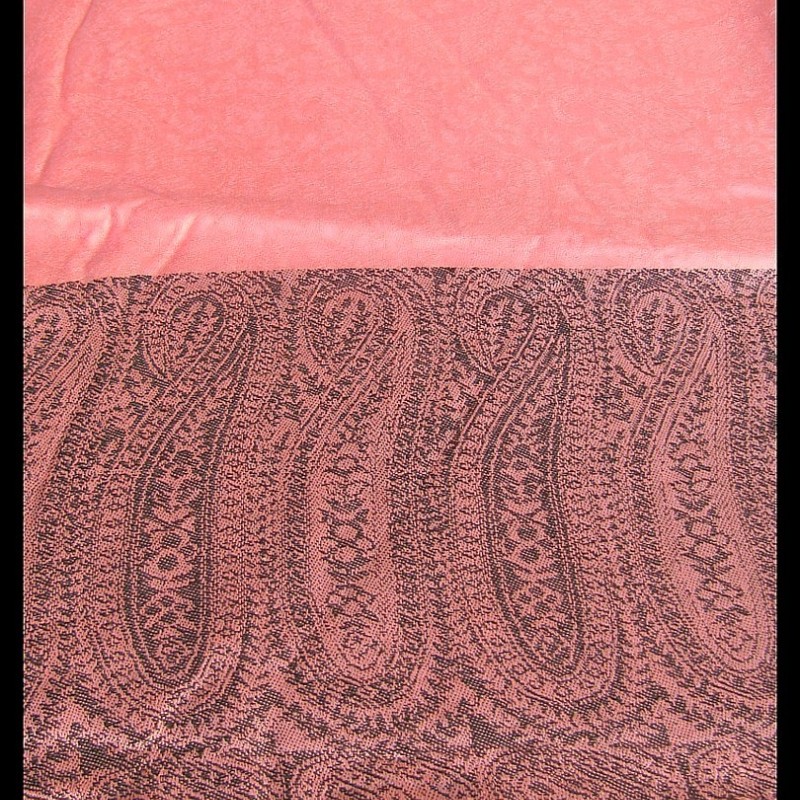 Etole en viscose et laine à motifs Pezeli - Etole indienne