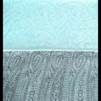 Etole en viscose et laine à motifs Pezeli - Etole indienne