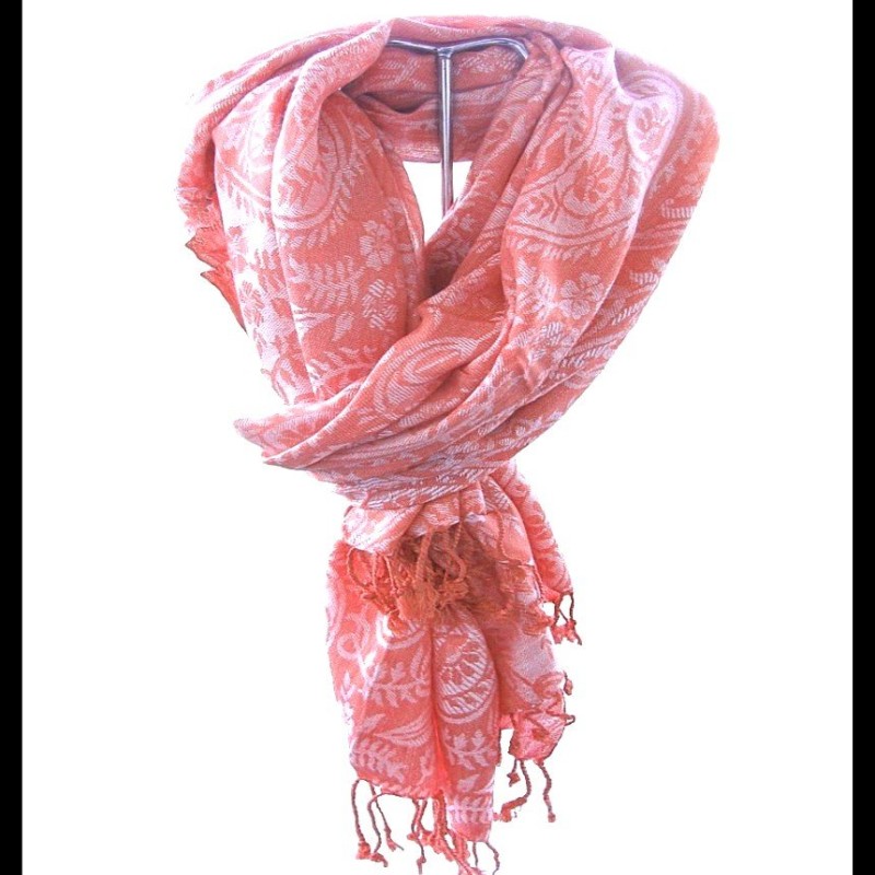 Etole motifs en viscose - Etole indienne