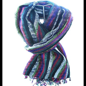 Etole motifs en viscose - Etole indienne