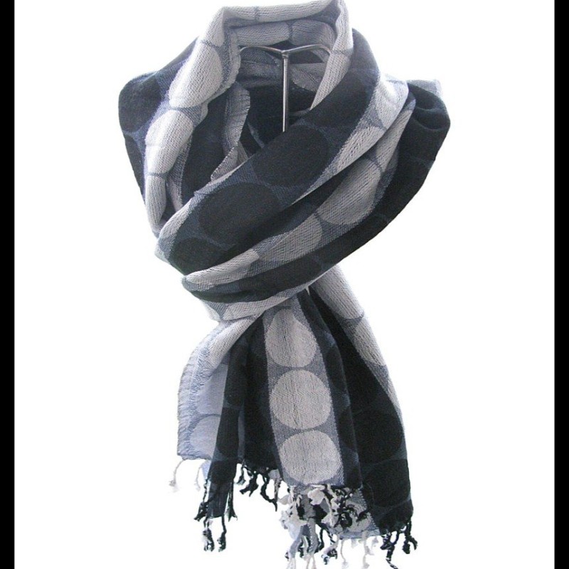 Etole motifs en viscose - Etole indienne