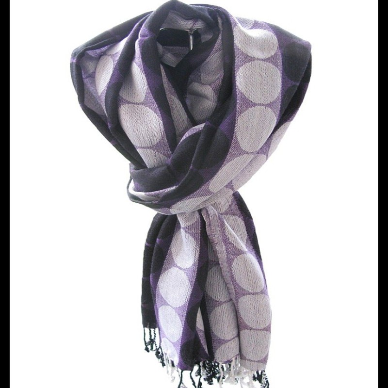 Etole motifs en viscose - Etole indienne