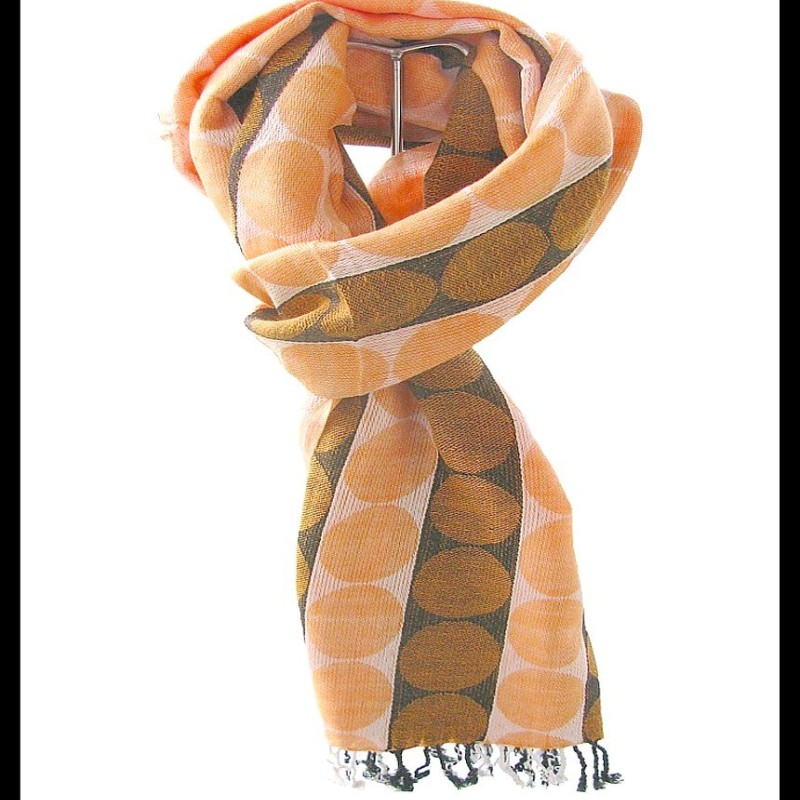 Etole motifs en viscose - Etole indienne