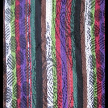 Etole motifs en viscose - Etole indienne