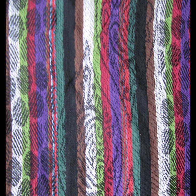 Etole motifs en viscose - Etole indienne