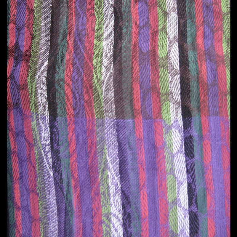 Etole motifs en viscose - Etole indienne