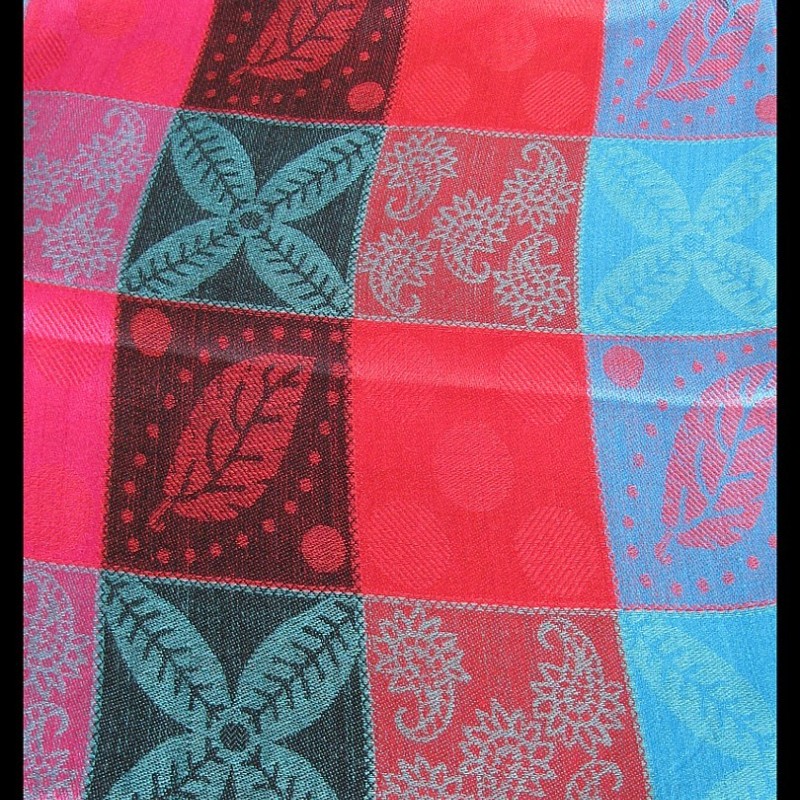 Etole motifs en viscose - Etole indienne