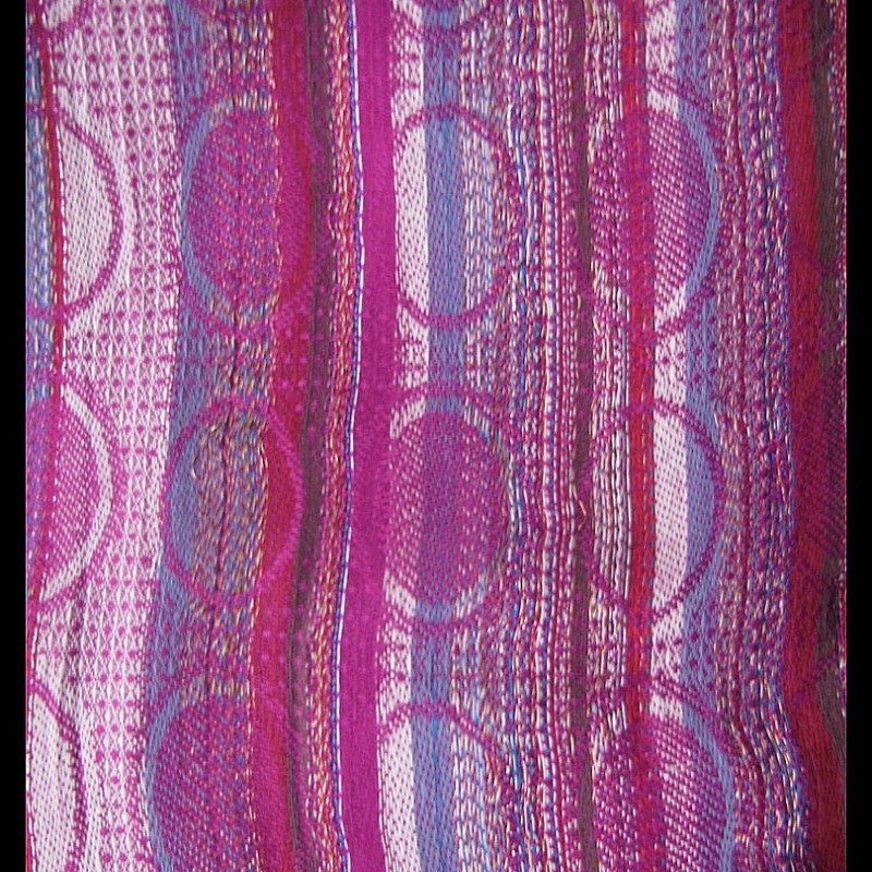 Etole motifs en viscose - Etole indienne