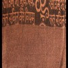 Etole motifs OM Gayatrie en viscose  - Etole indienne