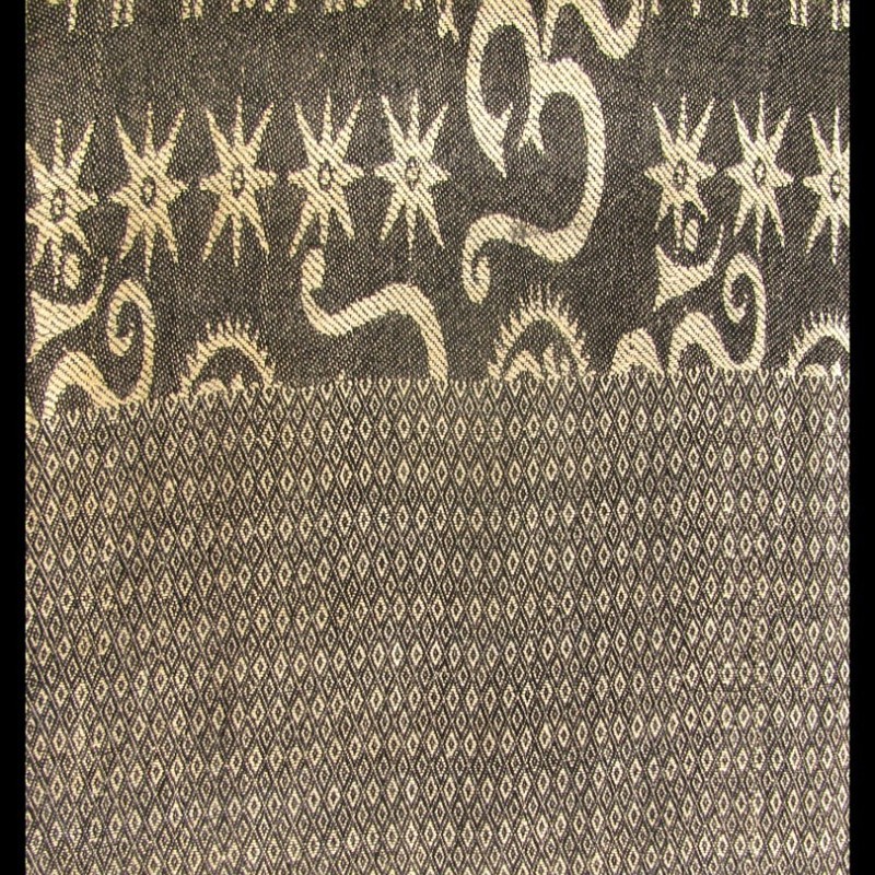 Etole motifs OM Gayatrie en viscose  - Etole indienne