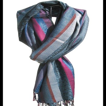 Etole motifs en viscose strip - Etole indienne