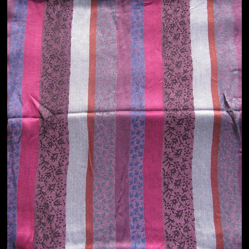 Etole motifs en viscose strip - Etole indienne