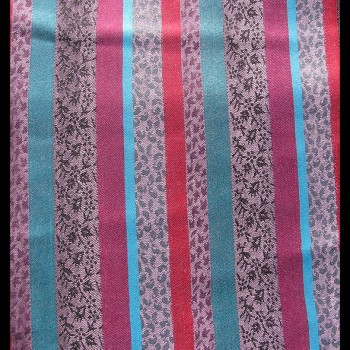Etole motifs en viscose strip - Etole indienne