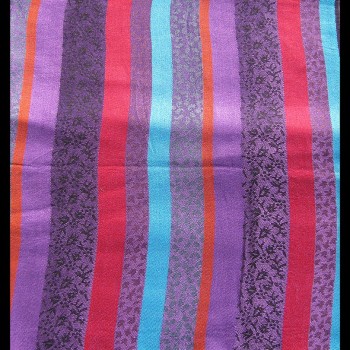Etole motifs en viscose strip - Etole indienne