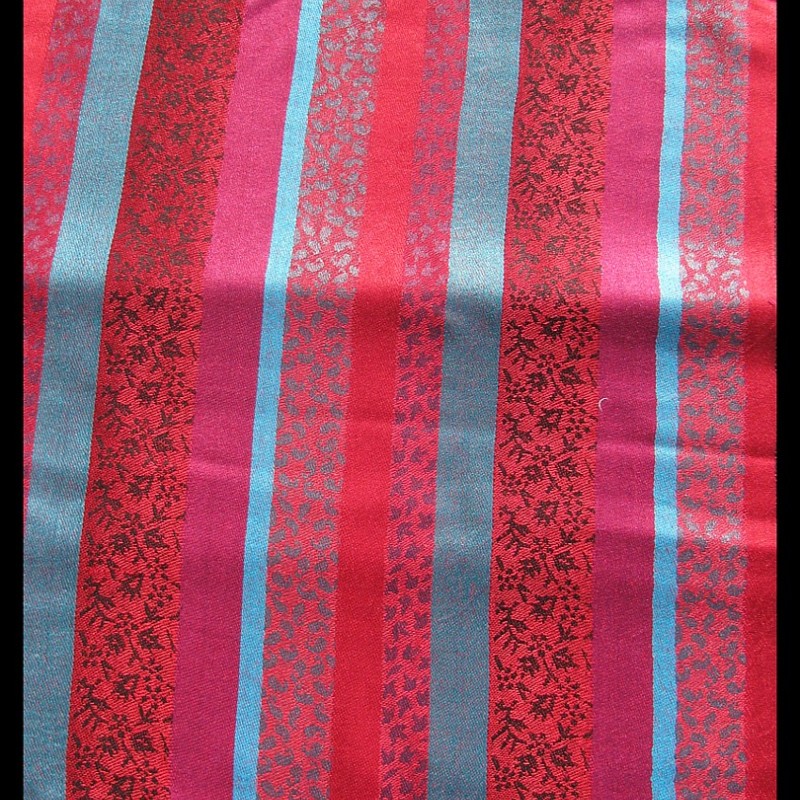 Etole motifs en viscose strip - Etole indienne