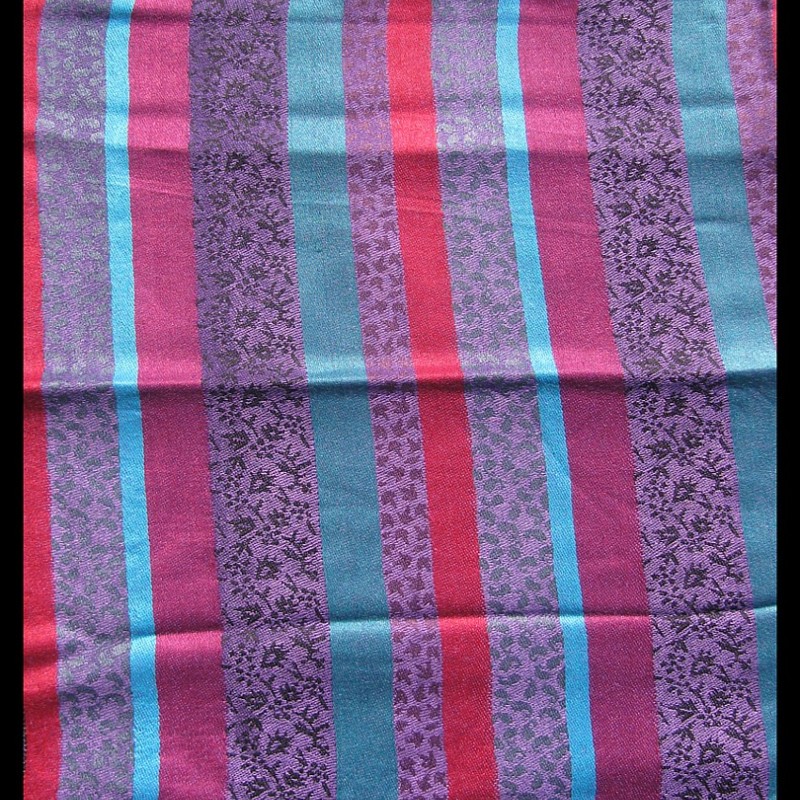 Etole motifs en viscose strip - Etole indienne