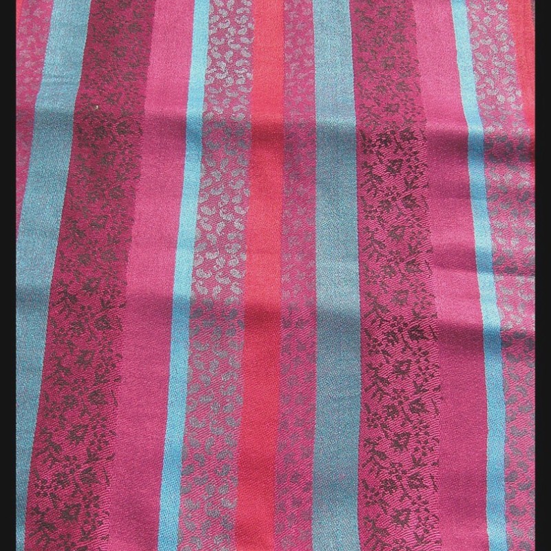Etole motifs en viscose strip - Etole indienne