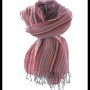 Etole rayée en coton et viscose - Etole indienne