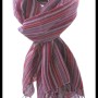 Etole rayée en coton et viscose - Etole indienne